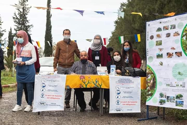 Compagne de reboisement supervisé par le Club Ibdaa et organisée par l’Institut d’architecture et d’Urbanisme