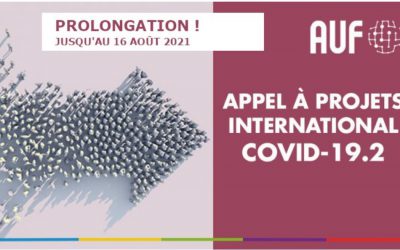 Appel à projets international AUF COVID-19.2