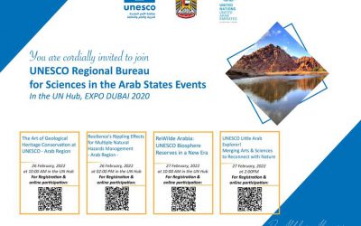 Invitation to UNESCO Cairo Events – February 26 & 27, 2022 at UN Hub – EXPO DUBAI 2020 (Hybrid Events)