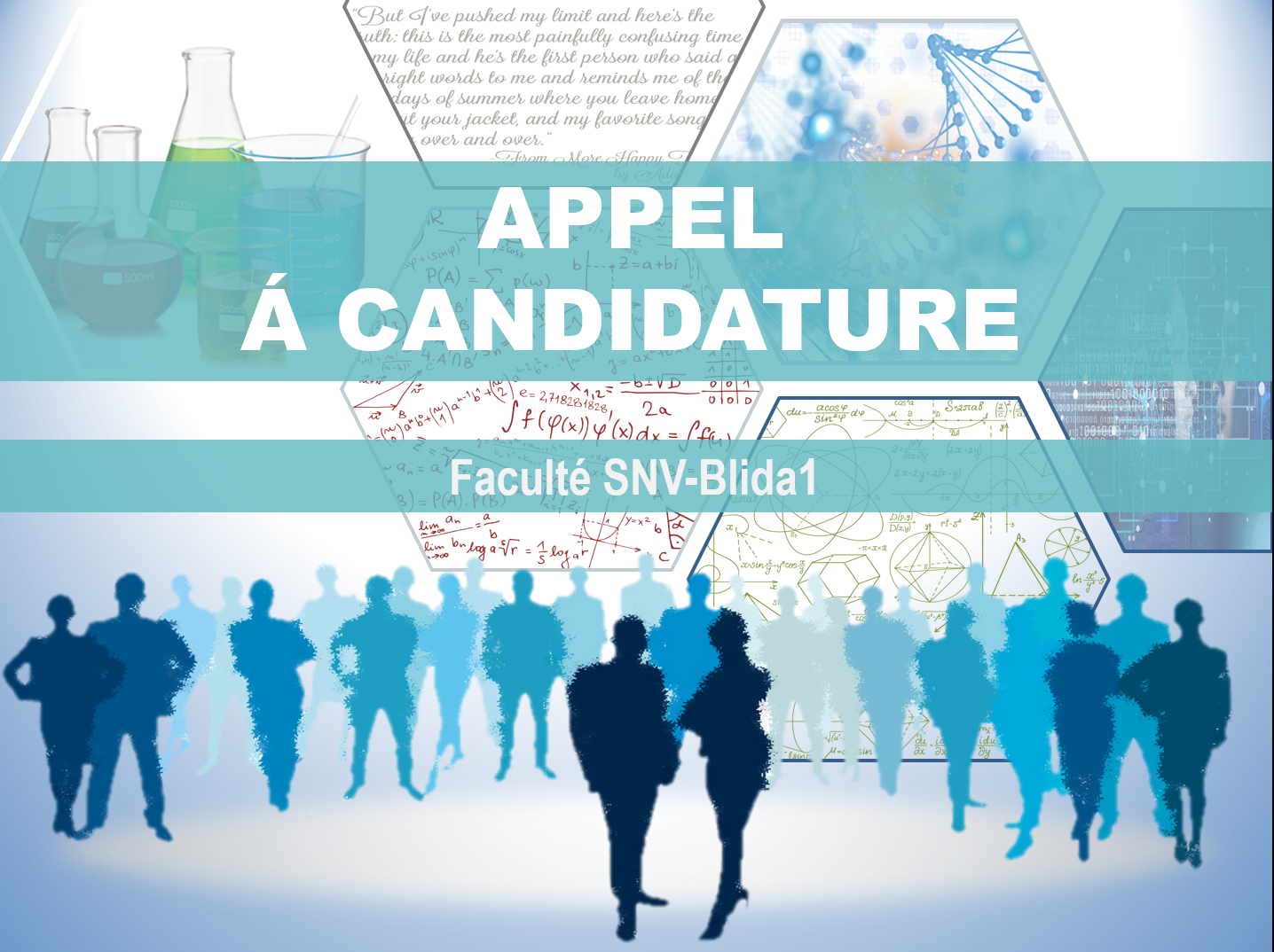 Appel à Candidature Université Blida 1