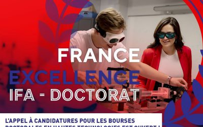 Bourses d’études « France Execellence IFA –Doctorat » 2024