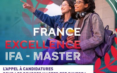 Bourses d’études « France Excellence IFA -Master 2» 2024
