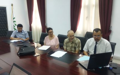 Réunion en Visio-conférence avec des universités de la République du Bélarus