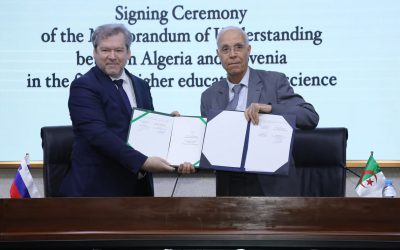 Signature d’un mémorandum d’entente dans le domaine de l’enseignement  supérieur et des sciences