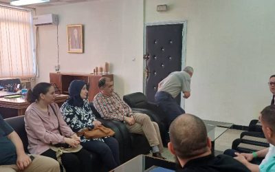تسليم المهام بين السيد نابي مصطفى والسيد نبري رشيد