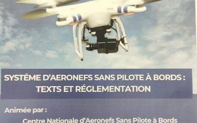 Conférence intitulée “Système d’Aéronefs sans pilote à bord”