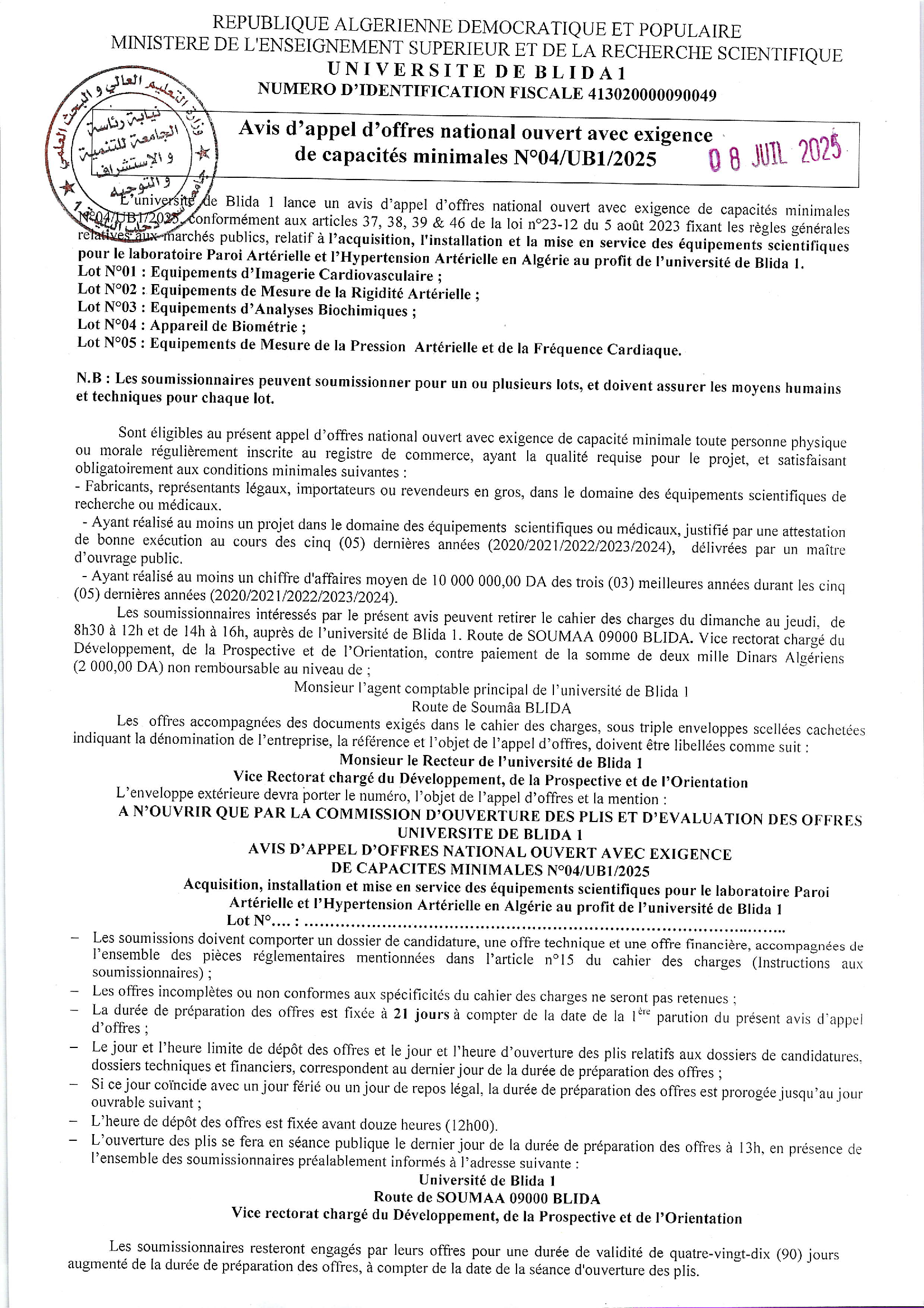 call for tenders n04-page01