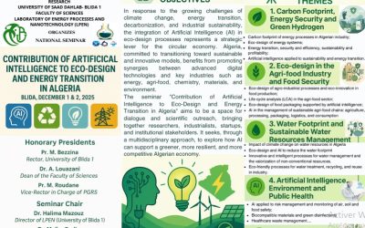 “The Contribution of Artificial Intelligence to Eco-Design and Energy Transition in Algeria.”