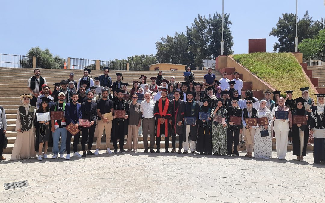 حفل تخرج طلبة معهد العلوم البيطرية دفعة 2024/2025