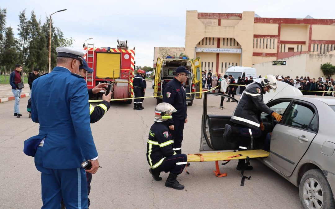 أبواب مفتوحة على المؤسسة الشرطية بجامعة البليدة1