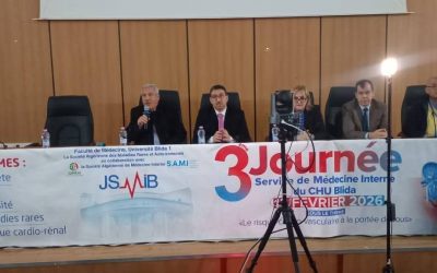 الطبعة الثالثة لليوم العلمي للطب الداخلي: تعزيز ثقافة الوقاية من المخاطر القلبية الوعائية