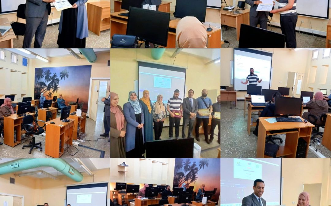  الجامعة تعزز كفاءاتها الرقمية باختتام دورة تكوين المكونين