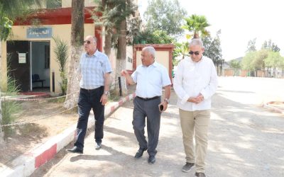  مدير جامعة البليدة 1 يتفقد الإقامة الجامعية رقم 03 الشهيد كريتلي مختار