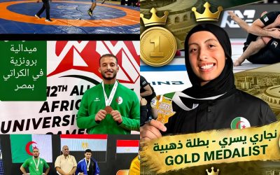 تألّق رياضيي جامعة البليدة 1 في المحافل الإفريقية