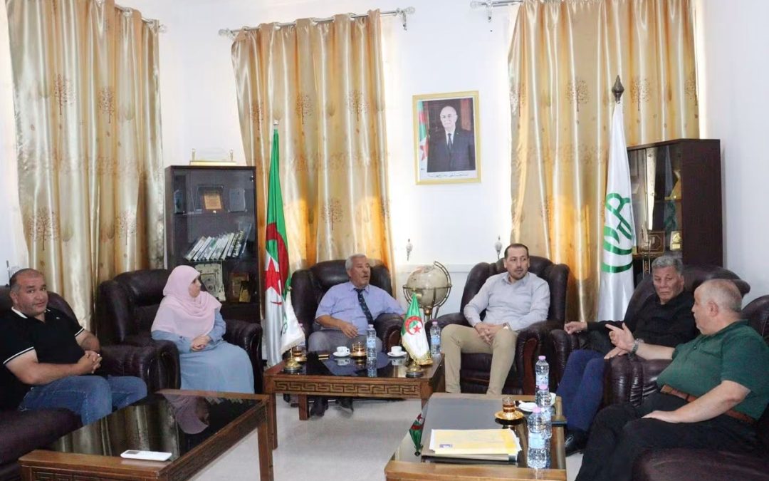  زيارة عمل لمدير المدرسة العليا للتجارة إلى جامعة البليدة 1