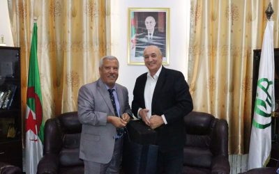 تكريم البروفيسور يزيد عودية تقديرًا لمسيرته في خدمة جامعة البليدة 1