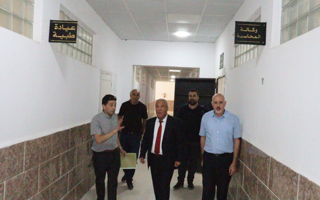  متابعة المرافق والهياكل الجديدة لمعهد العلوم البيطرية بجامعة البليدة 1