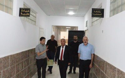متابعة المرافق والهياكل الجديدة لمعهد العلوم البيطرية بجامعة البليدة 1